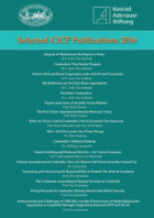 Selected CICP Publications 2016